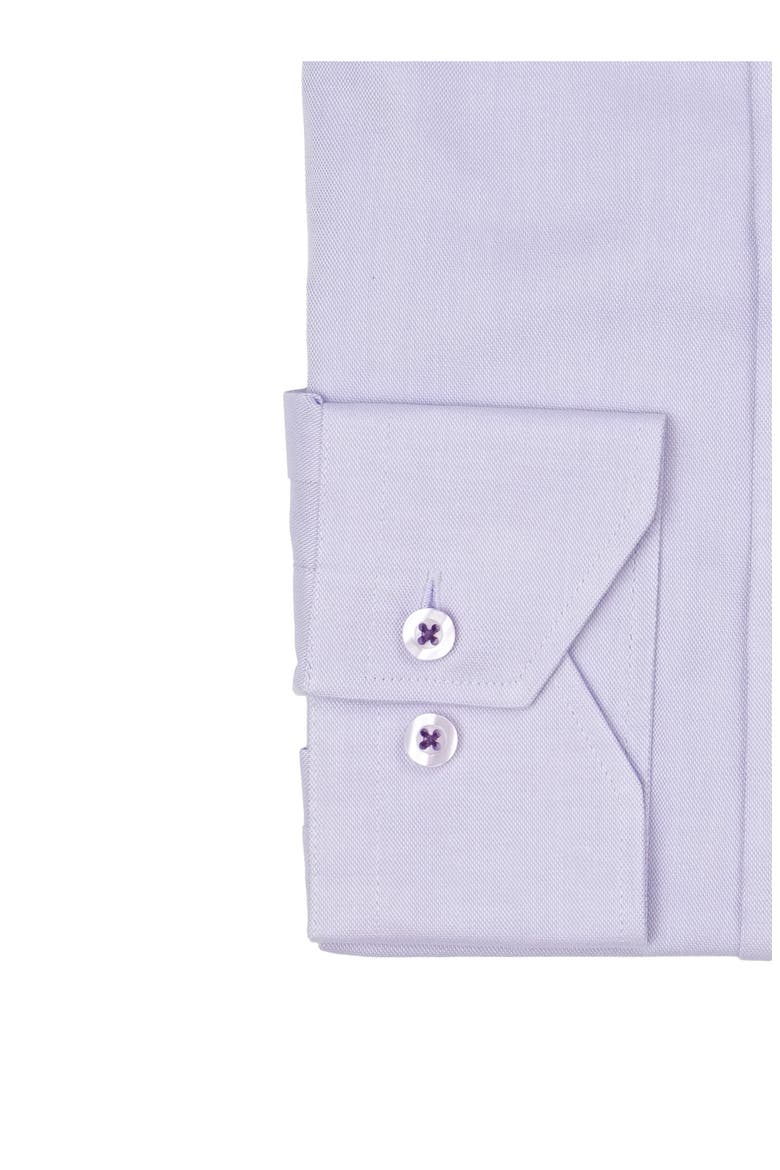 Trim Fit Textured Cotton Dress Shirt, Alternate, color, LILAC