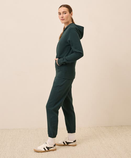 Pact Organic Brushed Fleece Sweatpant In Black