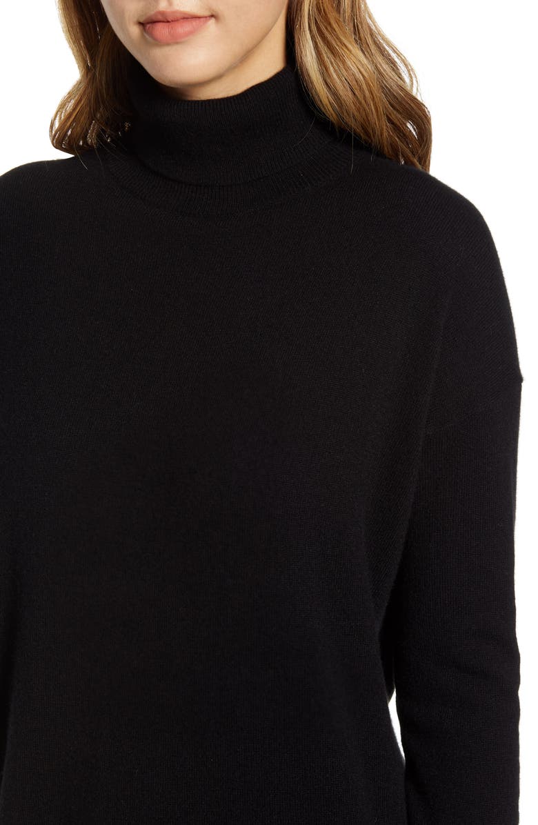 Everlane The Cashmere Turtleneck Sweater Dress, Alternate, color, 