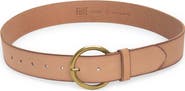 Frye Flat Leather Belt