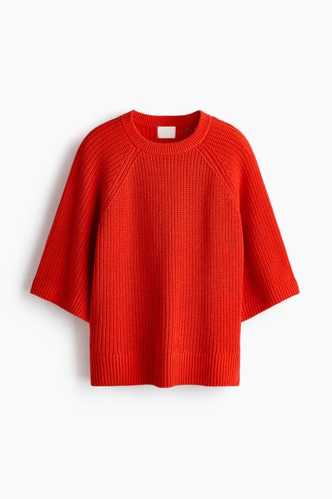 Rib-knit Top