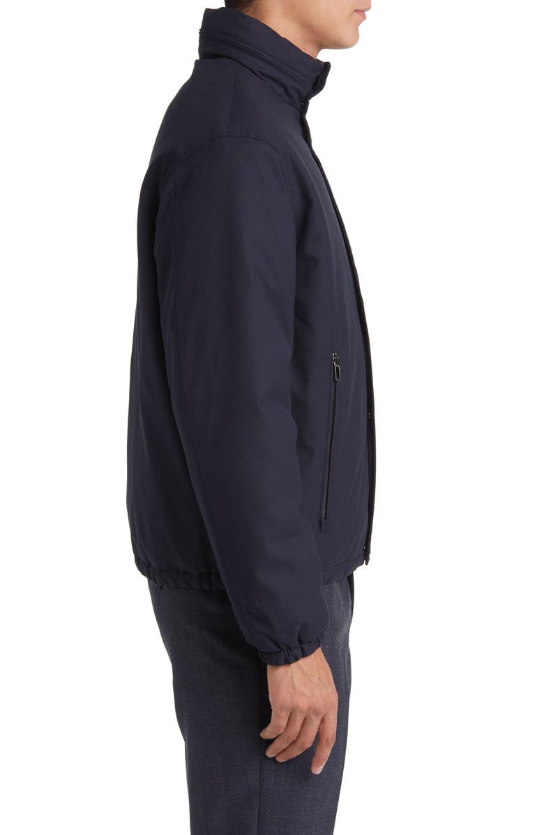 Emporio Armani Zip Bomber Jacket, Alternate, color,