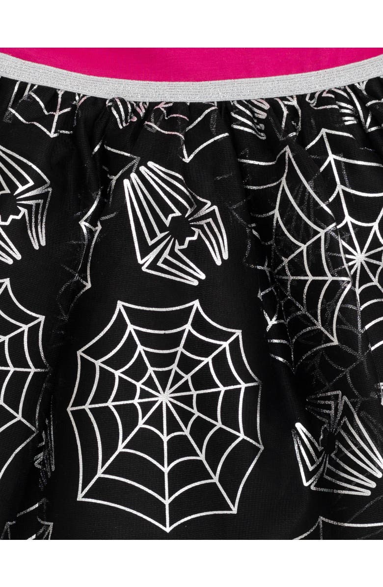 Marvel Spider-Man Sleeveless Tulle Dress, Alternate, color, Spider-Man Spider-Gwen Purple