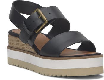 Turoma Platform Wedge Slingback Sandal
