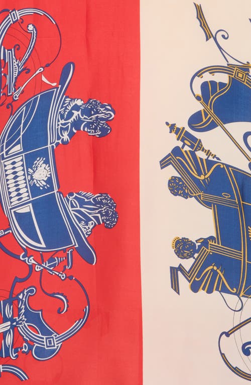 La Fiorentina Horse Print Scarf