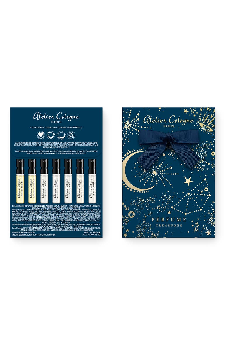 Atelier Cologne Holiday Fragrance Sampler Set, Main, color,