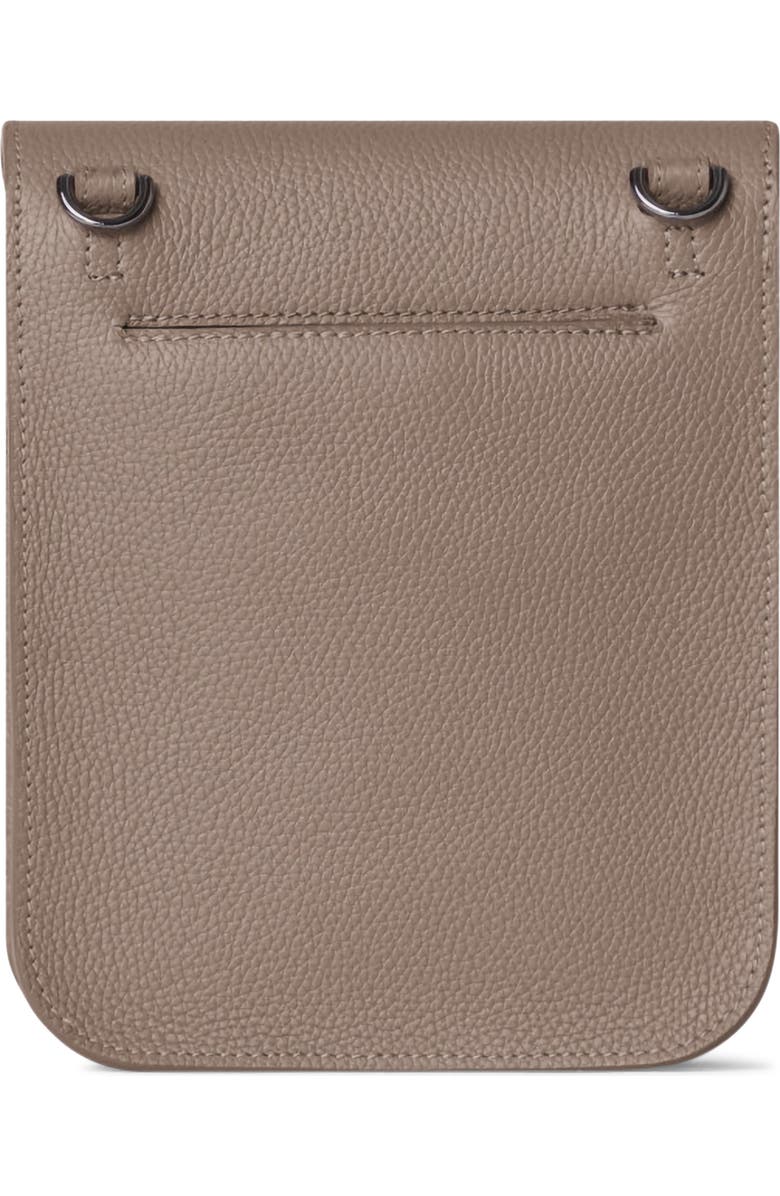 Akris Mini Anouk Leather Crossbody Bag, Alternate, color, Taupe