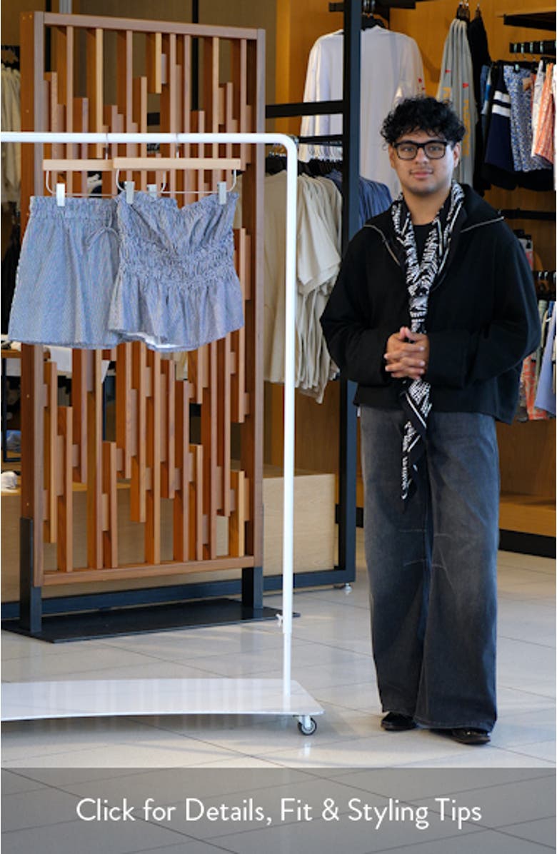 Luna Strapless Peplum Top & Skirt Set, sales video thumbnail