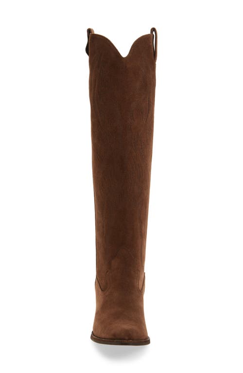 Jeffrey Campbell Calvera Western Knee High Boot In Multi