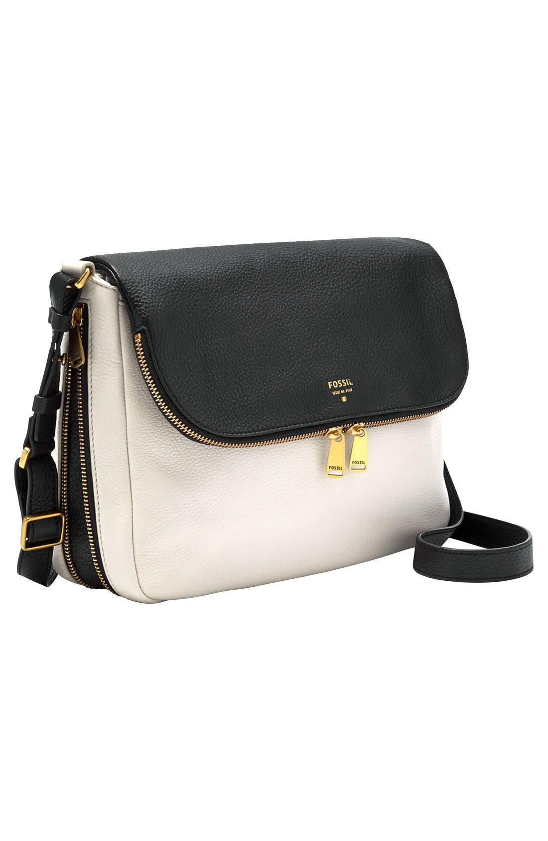 'Preston' Crossbody Bag, Alternate, color, BONE