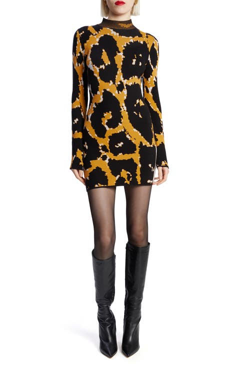 Gweneth Long Sleeve Knit Minidress