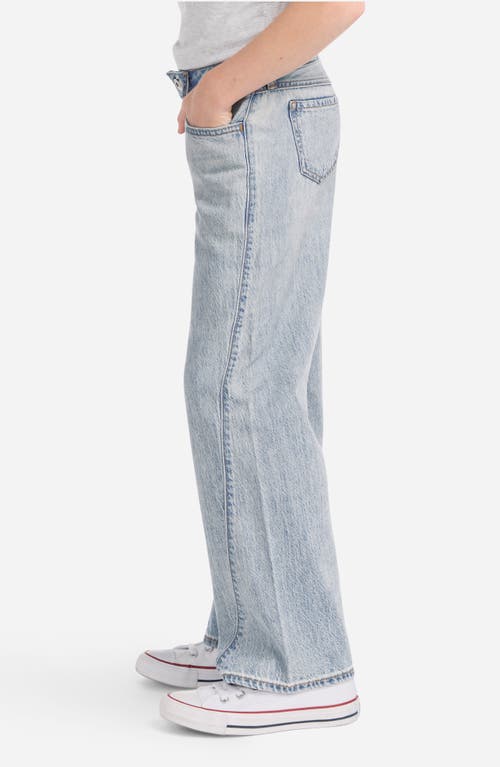 Abercrombie Kids Kids' Seamed Baggy Jeans In Gray