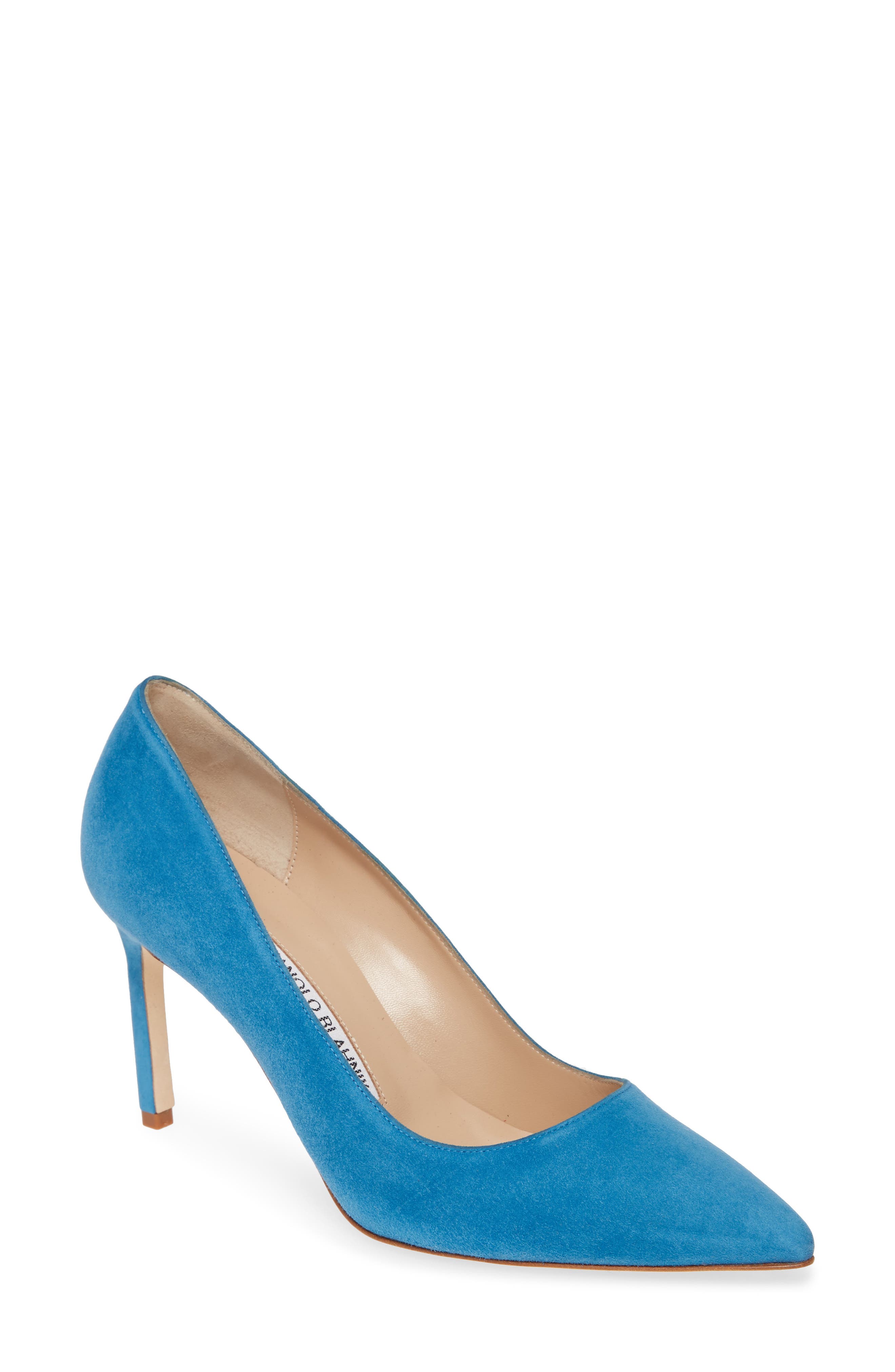 Manolo Blahnik BB Pointed Toe Pump, Main, color, 