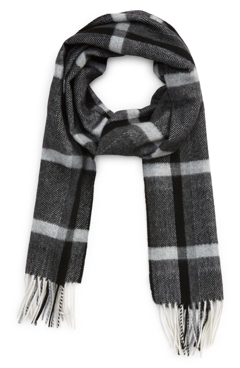 Andrew Stewart Cashmere Weave Scarf, Main, color, 