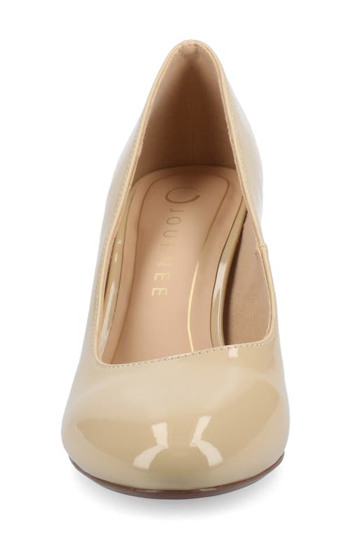 Shop Journee Collection Seraphina Pump In Beige
