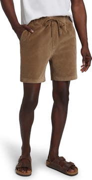 Faherty Corduroy Drawstring Shorts
