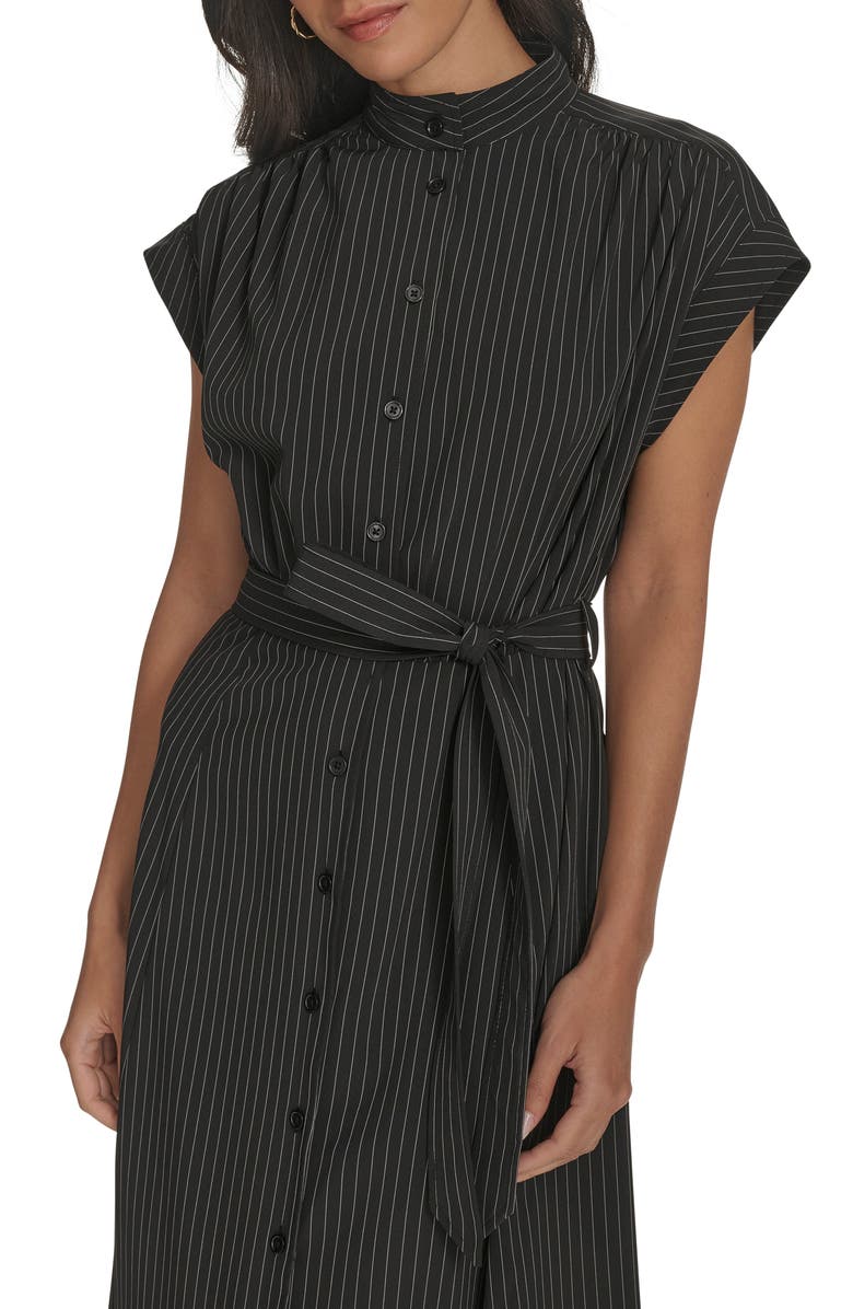 Calvin Klein Comm Stripe Midi Shirtdress, Alternate, color,