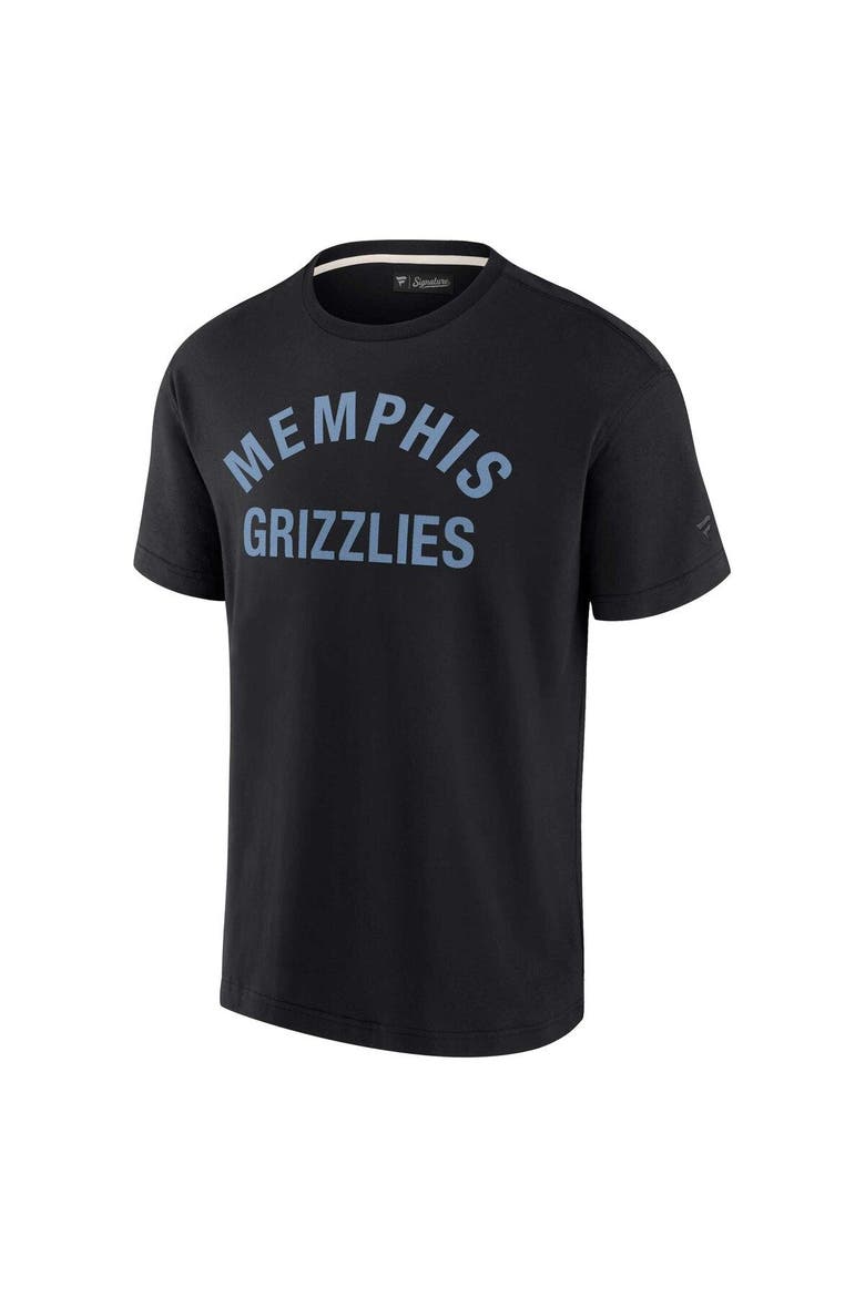 Unisex Fanatics Signature Black Memphis Grizzlies Elements Super Soft Short Sleeve T-Shirt, Alternate, color, Black