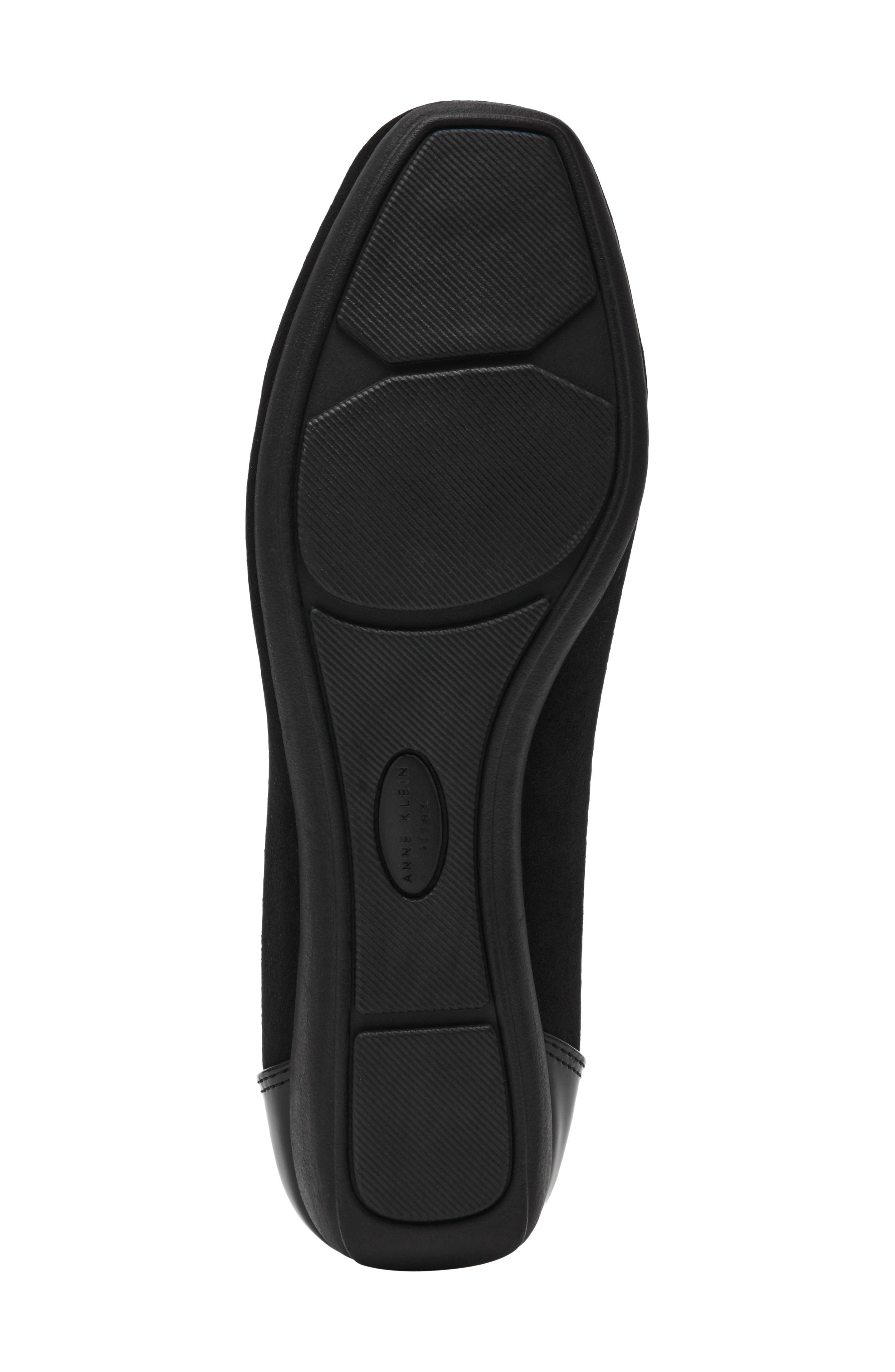 Ucal Skimmer Flat, Alternate, color, BLACK MICROSUEDE