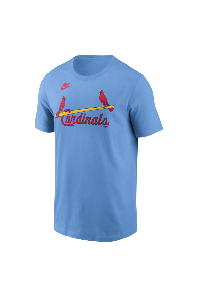 Men's Nike Ozzie Smith Light Blue St. Louis Cardinals Cooperstown Collection Name & Number T-Shirt, Alternate, color, Light Blue