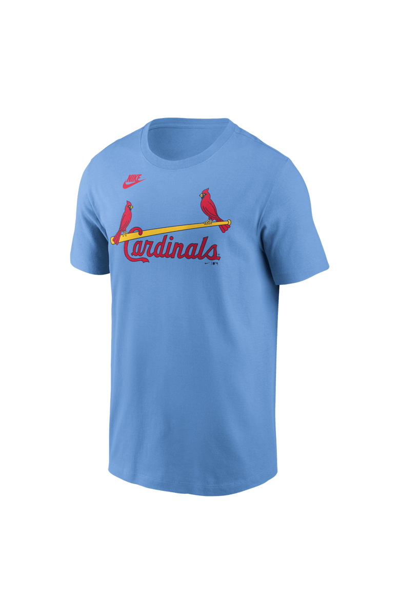 Nike Men's Nike Ozzie Smith Light Blue St. Louis Cardinals Cooperstown Collection Name & Number T-Shirt, Alternate, color, Light Blue
