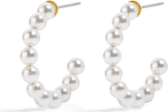 Electric Picks Beachwood Pearl Hoops