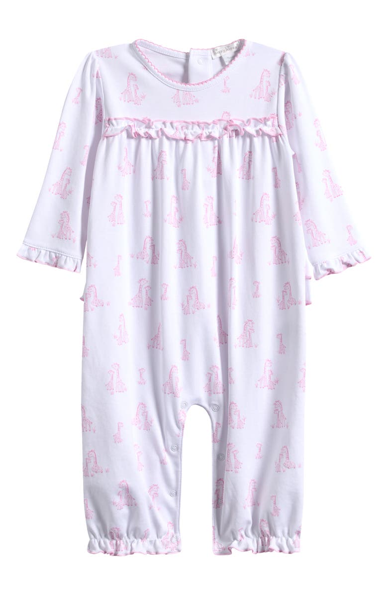 Kissy Kissy Ruffle Pima Cotton Jumpsuit, Main, color,