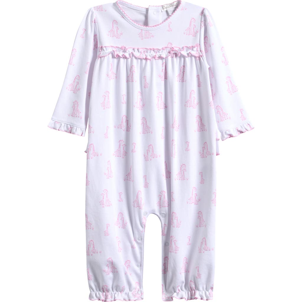 Kissy Kissy Ruffle Pima Cotton Jumpsuit