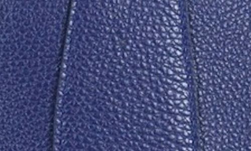 Persaman New York Daisy16 Braided Leather Crossbody In Blue