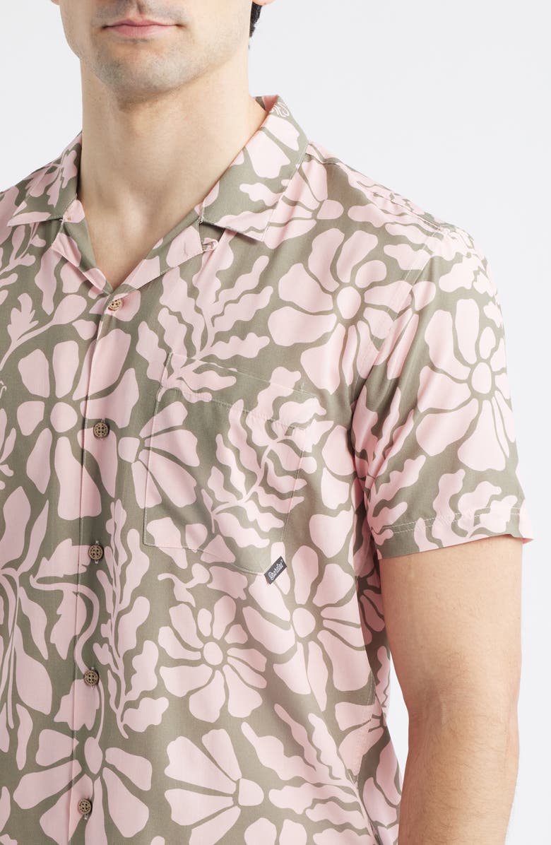 Boardies Floral Print Camp Shirt, Alternate, color, 