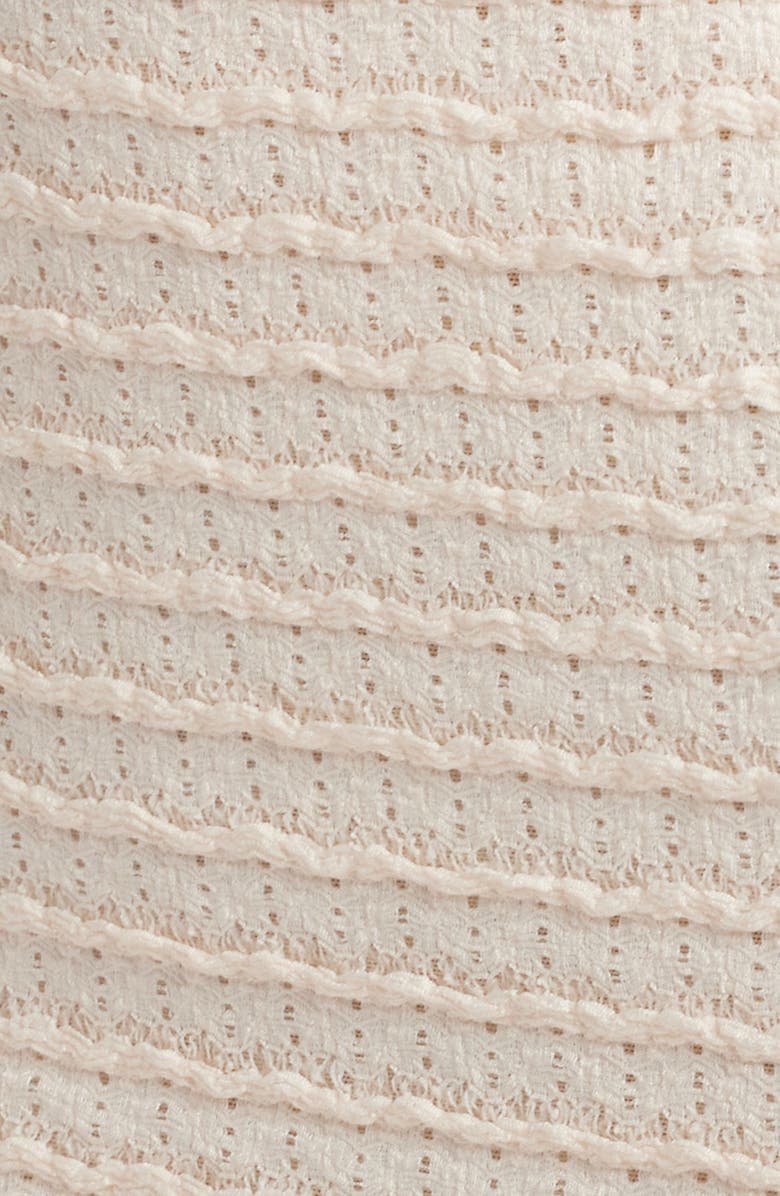 HOUSE OF CB Elinor Lace Body-Con Midi Cocktail Dress, Alternate, color, Ecru