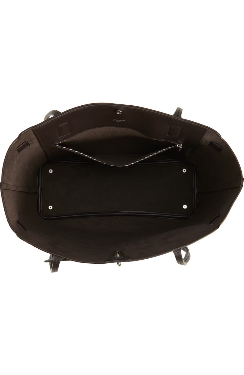 Balenciaga Medium Waxed Suede Tote, Alternate, color, 2308 Light Espresso