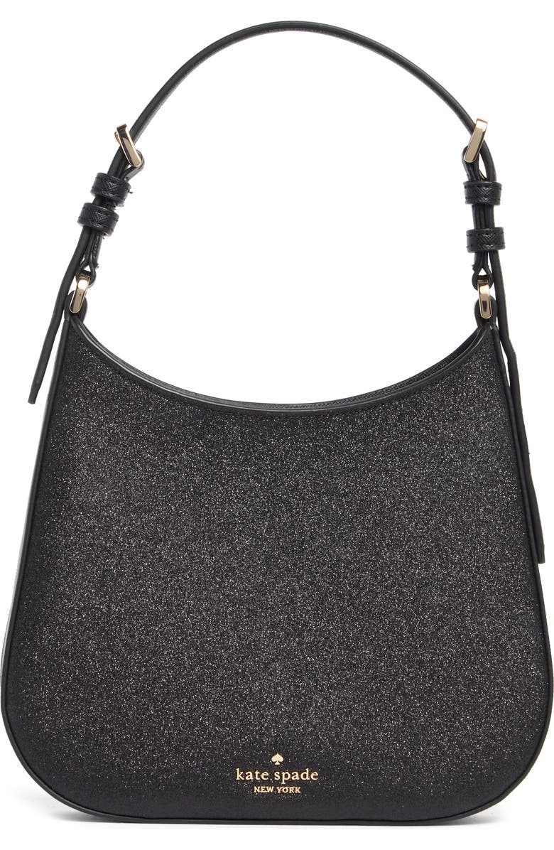 Kate Spade New York glimmer leather shoulder bag, Main, color,