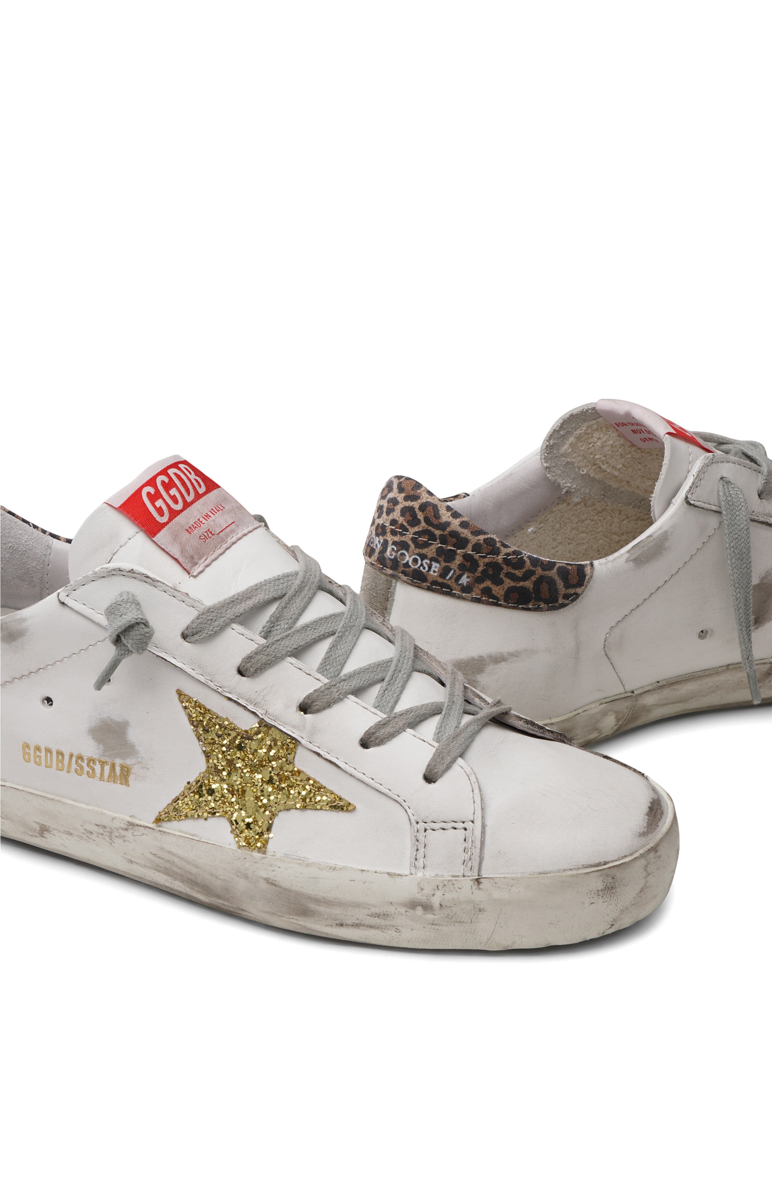 Golden Goose Superstar Low Top Sneaker, Alternate, color, 