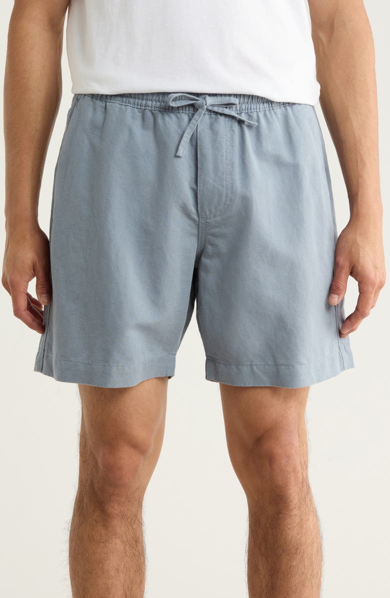 Rodd & Gunn Burnbridge Linen & Cotton Shorts, Main, color, Slate