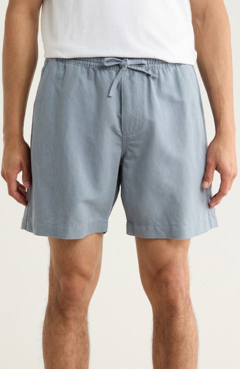 Burnbridge Linen & Cotton Shorts