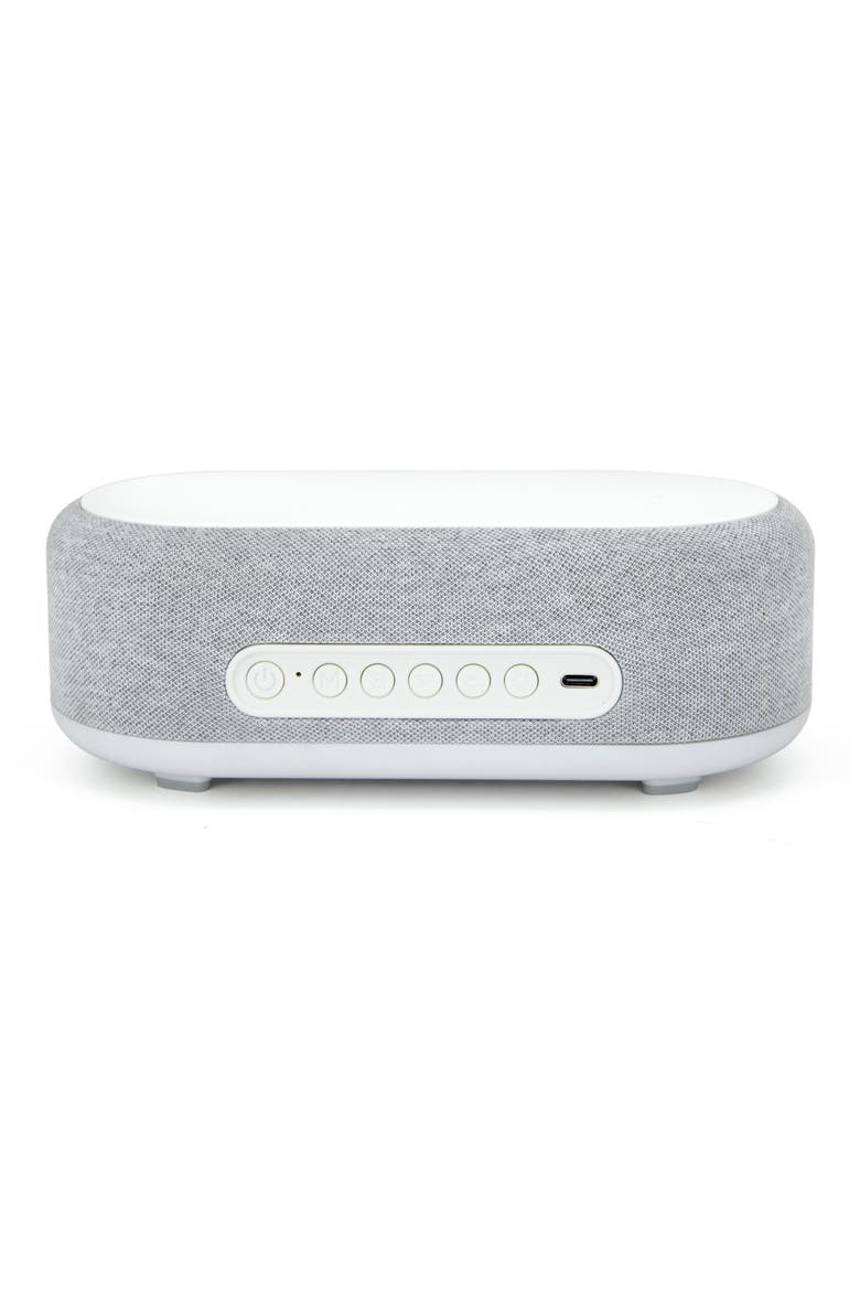 Wireless Speaker Alarm Clock, Alternate, color, GRAY