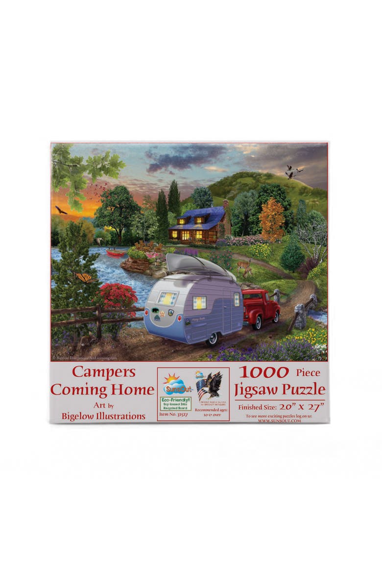 Campers Coming Home 1000 piece Jigsaw Puzzle for Adults, Alternate, color, Multicolor