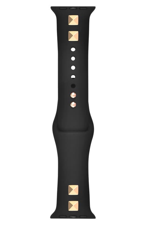 Studded Silicone Watch Band