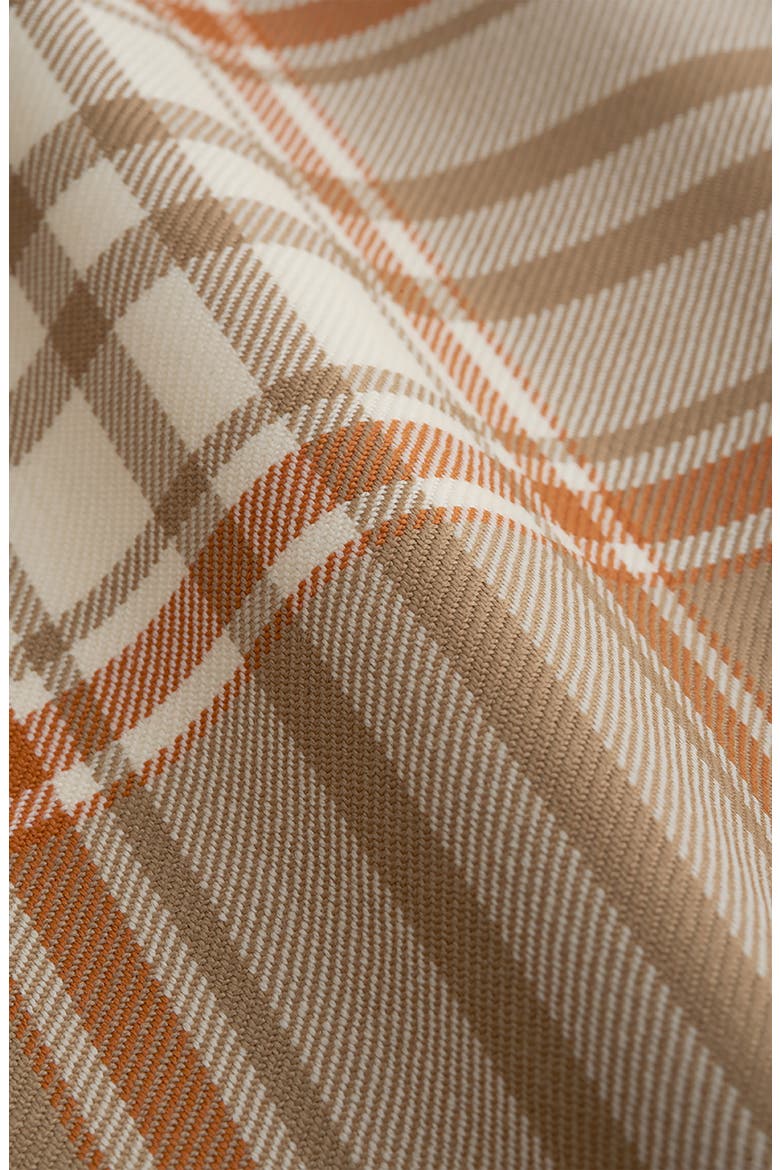 Cameron Double Breasted Check Wool Jacket, Alternate, color, CAMEL/ ORANGE CHECK