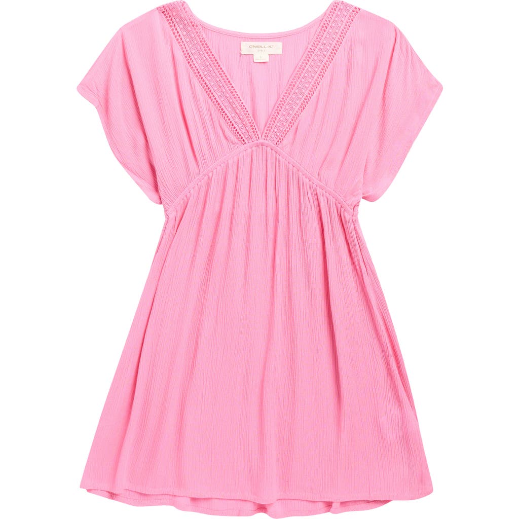 O'neill Kids' Zoe Cover-up Dress In Pink