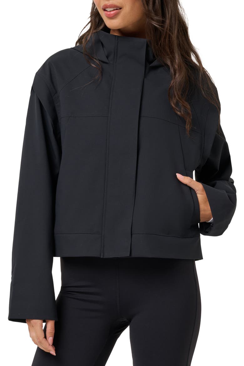 Boundless Full Zip Jacket, Main, color, BLACK