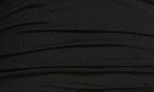 Rag & Bone Luca Twist V Neck Top In Black