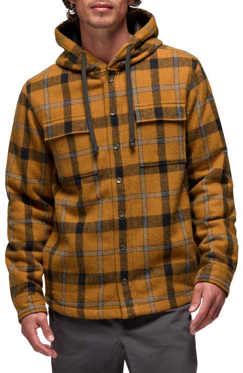 Asgard Hooded Flannel Shirt Jacket