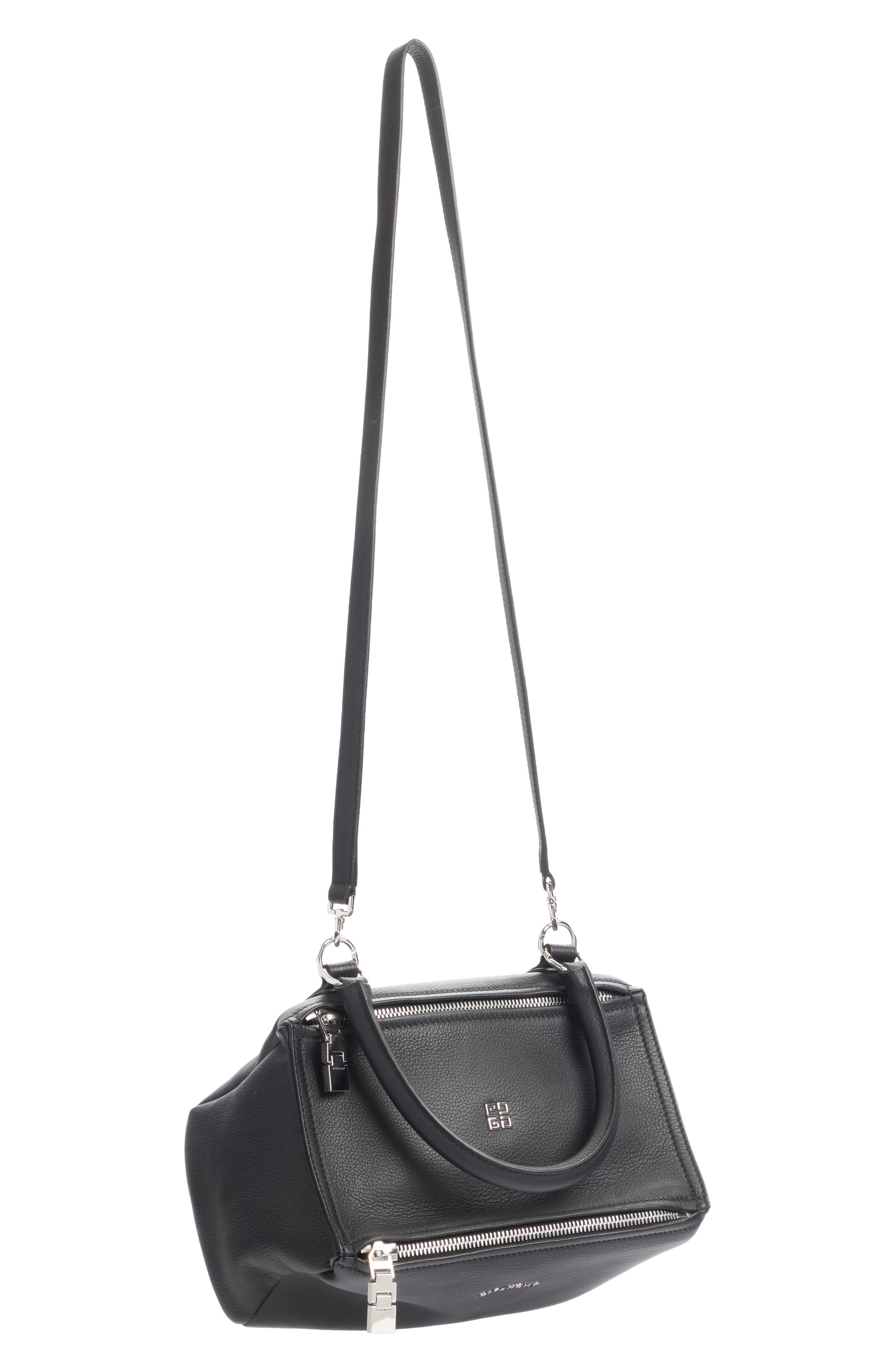 Givenchy Small Pandora Goatskin Leather Shoulder Bag, Main, color, 