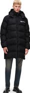 Karl Lagerfeld Jeans Men's Long Puffer Jacket