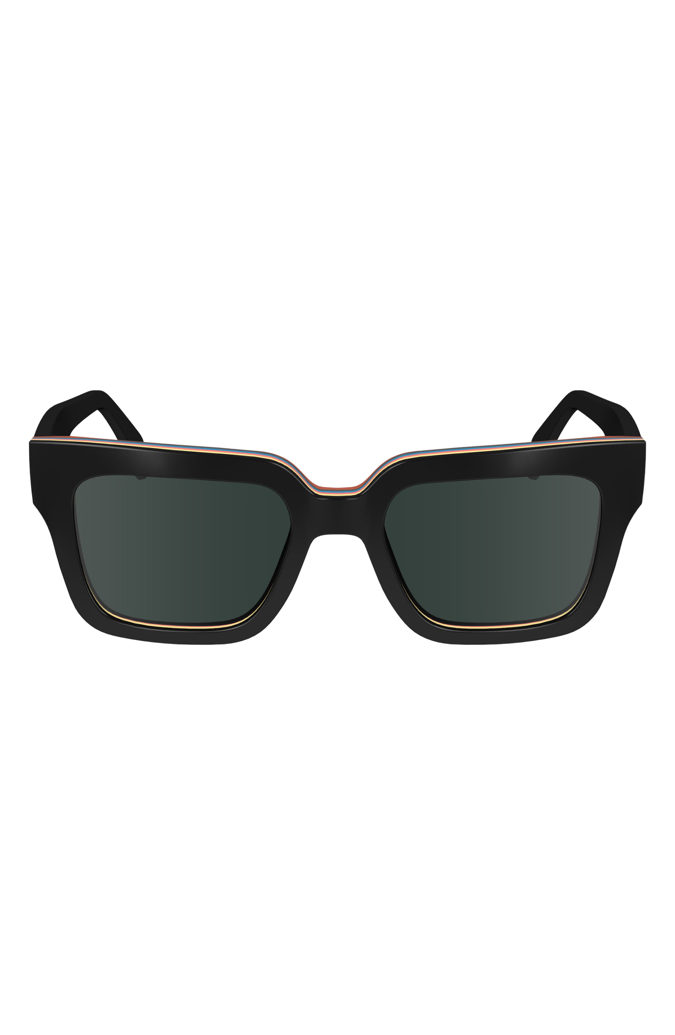 BLACK MULTI-STRIPE