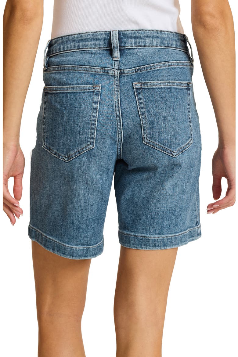 Relaxed Denim Bermuda Shorts, Alternate, color, COSTA NOVA WASH