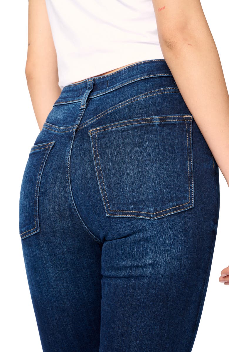 WARP+WEFT High Waist Skinny Jeans, Alternate, color, Twilight