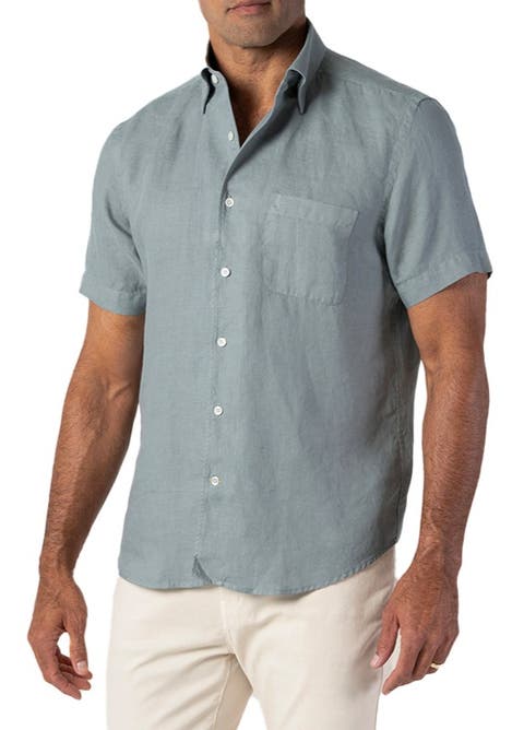 Morgan Short Sleeve Linen Shirt